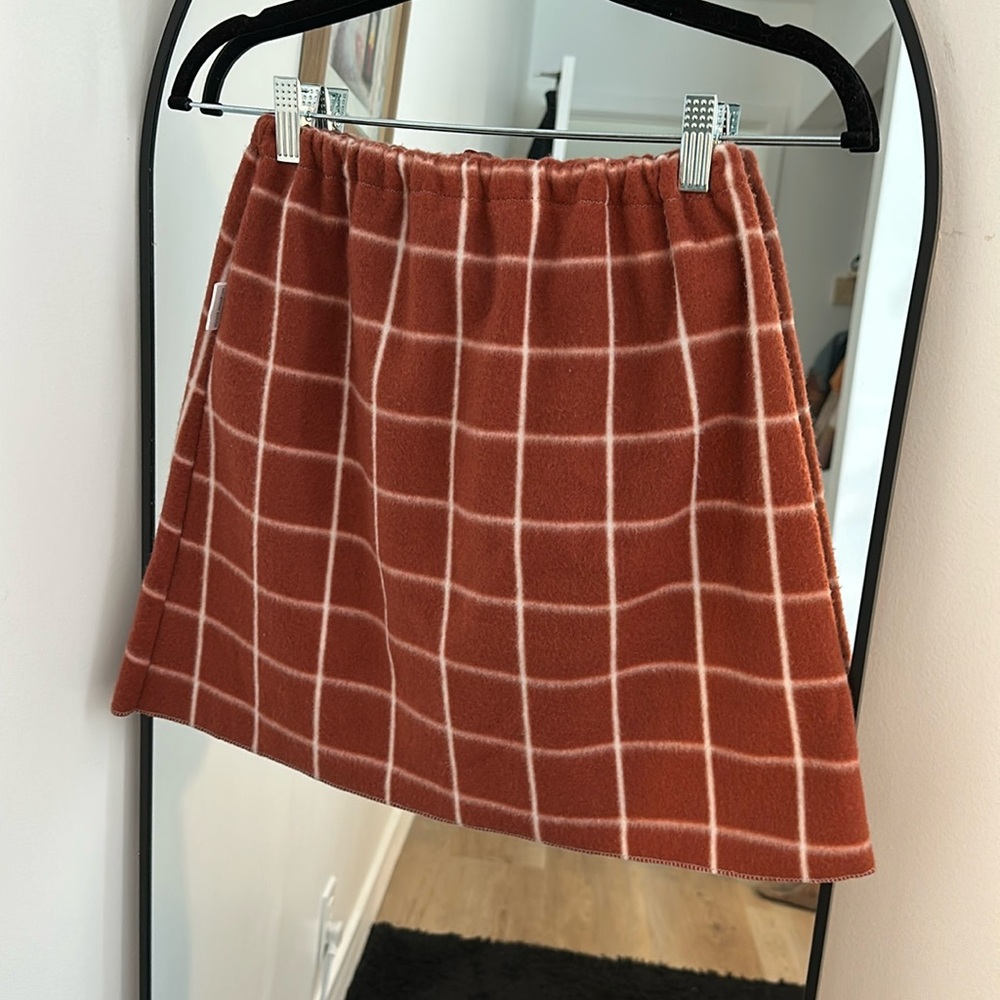 Checkered skirt